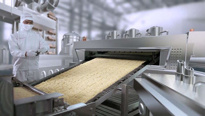 Quy trình sản xuất mì ở Acecook Việt Nam đạt chuẩn công nghệ Nhật Bản