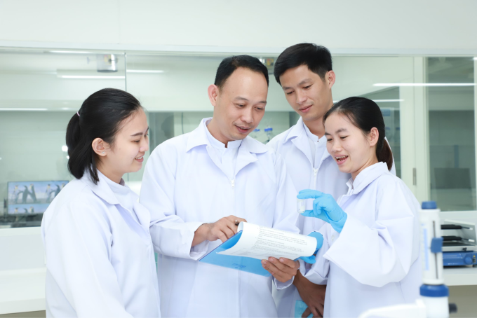 Phòng thí nghiệm của Acecook Việt Nam được vận hành bởi đội ngũ nhân viên giàu chuyên môn