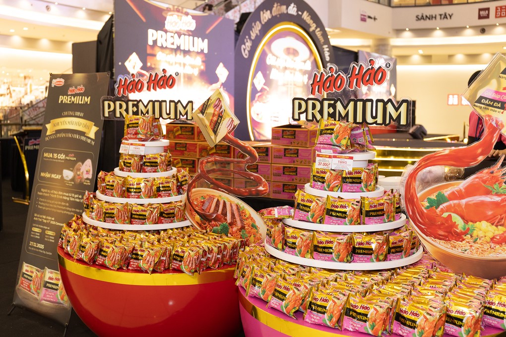 Hảo Hảo Premium ra đời mang đến cho người tiêu dùng những trải nghiệm mới và các cấp hơn về hương vị